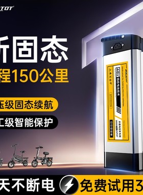 新日五羊亿通折叠电动车电池48V25AH代驾车通用大容量锂电池电瓶