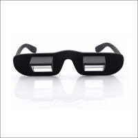 Lying down to watch TV, read books and play with your phone, the lazy person's glasses, horizontal creative multi-functional 2D refracting glasses, light thumbnail 3