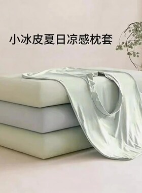 夏天床上凉感小冰皮枕套内胆套专用记忆枕外宿舍酒店学生旅行套巾