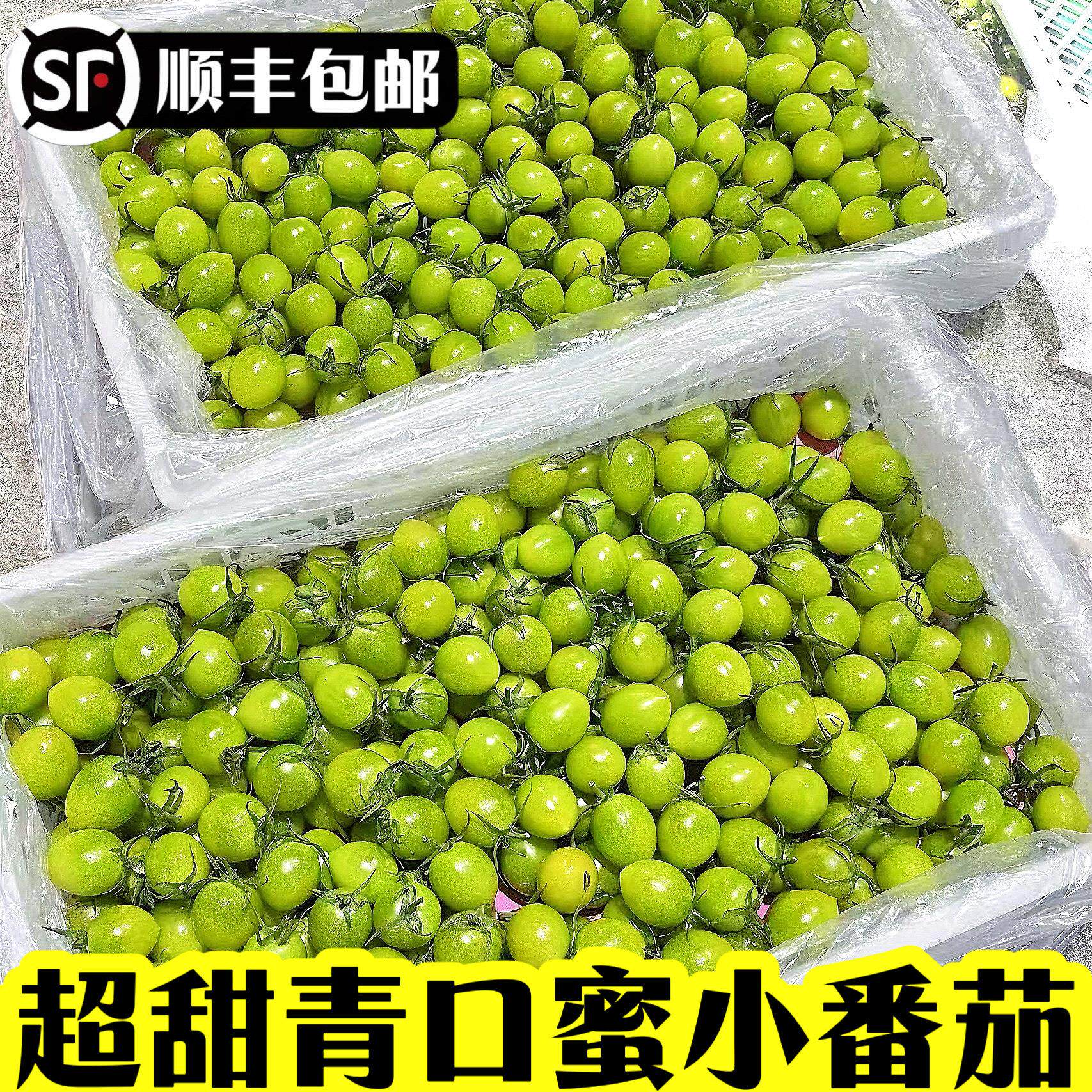 超甜青口蜜圣女果新鲜小番