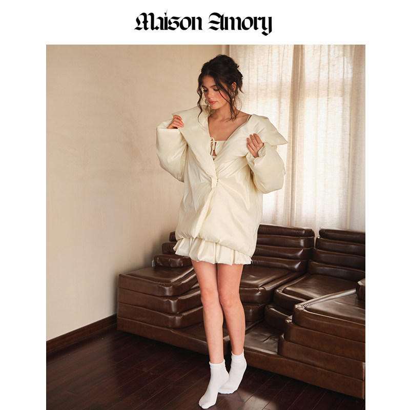 MaisonAmory米黄色夹克