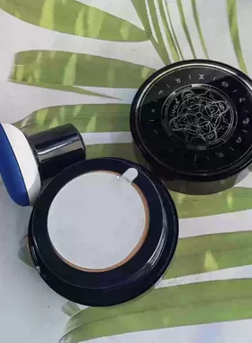 兰瑟水弹无瑕蘑力印章轻垫霜01遮瑕保湿小蘑菇气垫粉底液提亮肤色