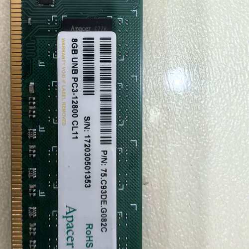 {议价}成色还可以宇瞻Apacer DDR3 8GB内存条，PC3-{可维修}
