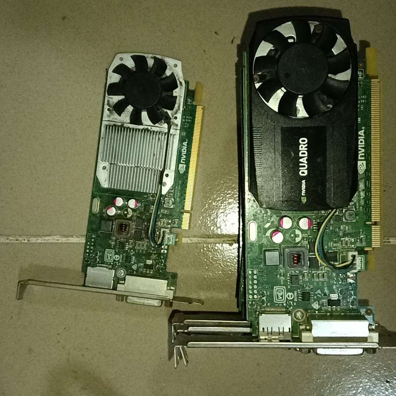 {议价}丽台 QUADRO， K620 显卡一张，共7张一张无风扇外{可维修}图片