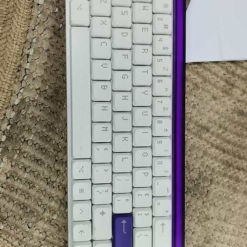 {议价}MelGeek小蜜蜂MADE68 Air紫光磁轴键盘，实物图{可维修}