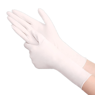 实验室专用手套化学实验丁腈一次性手套科学橡胶加厚耐酸碱防腐蚀