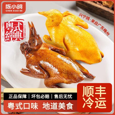 【顺丰冷运】陈小鸽广东正宗红烧脆皮乳鸽半成品烤鸽子熟食0防腐