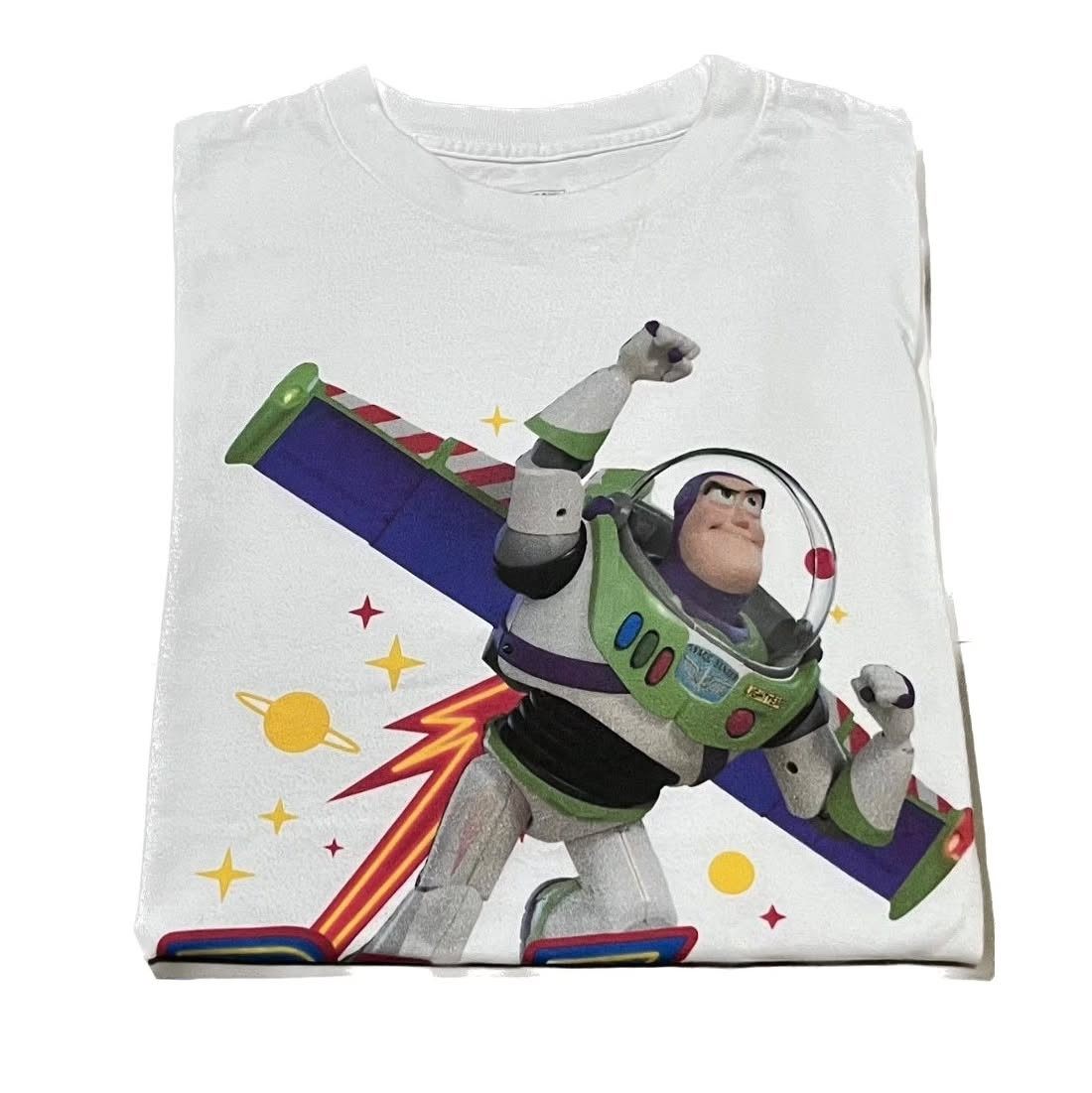 卡通玩具总动员Toy Story巴斯光年印花短袖T恤复古潮流休闲上衣,服饰配件/皮带/帽子/围巾,帽子,淘宝优惠券,粉丝福利购,淘宝优惠卷