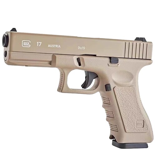 枪玩具塑料弹珠手动usp科教训练格洛克g17解压合金手枪模型玩具枪