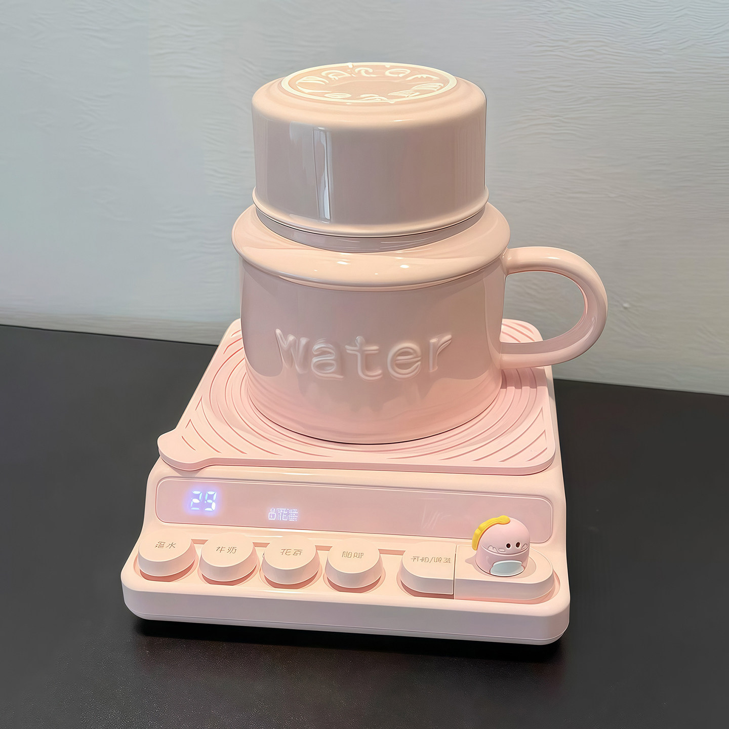 恒温加热杯垫智能可调节办公室工位热饭保温神器冬季送女生礼物