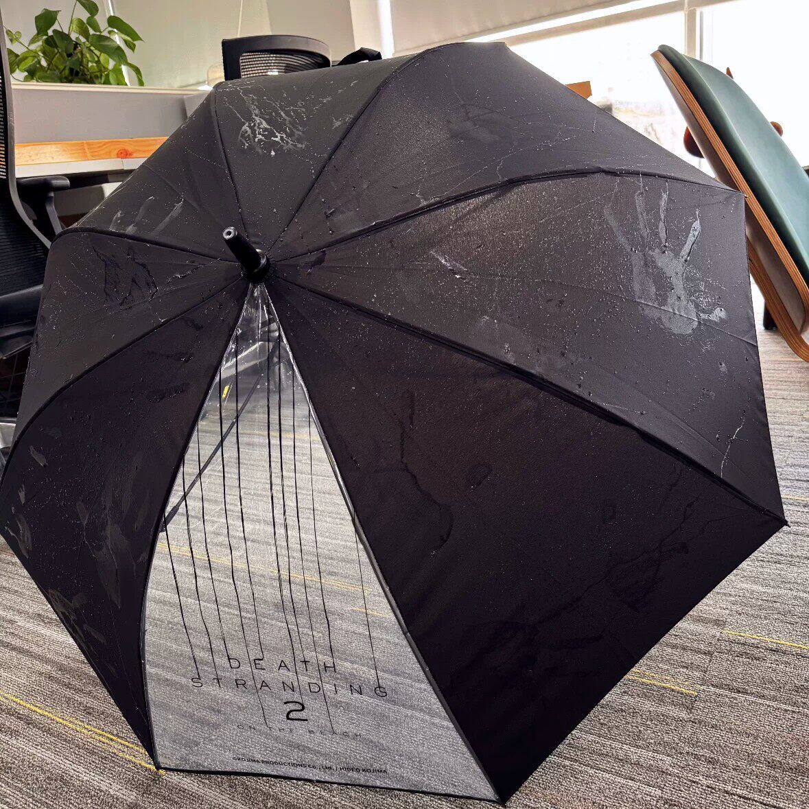死亡搁浅限定周边雨伞创意透明拼接长柄伞晴雨两用伞粉丝收藏礼物