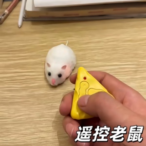 遥控老鼠创意趣味抽象整蛊恶搞朋友仿真老鼠可旋转遥控解压小玩具