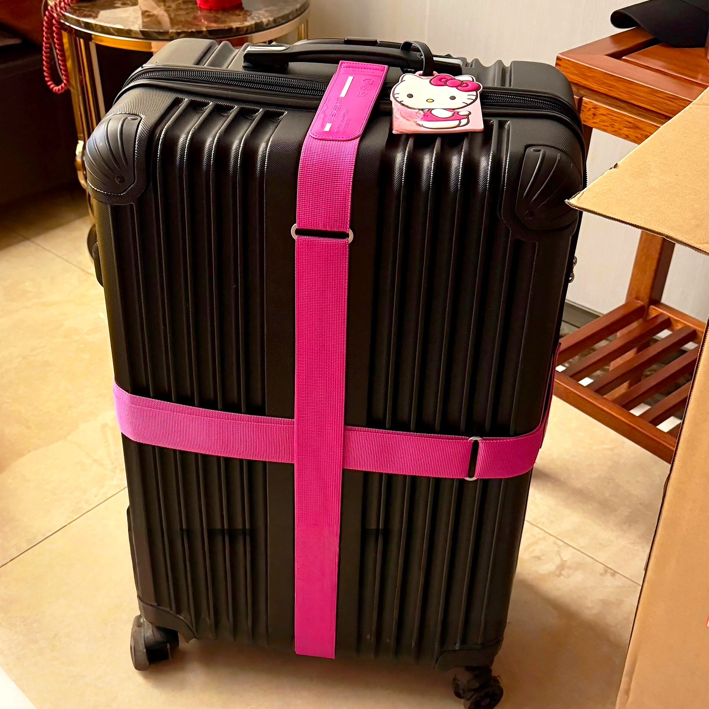 出国十字行李箱固定绑带打包带拉杆箱束带捆扎带箱子保护固定带