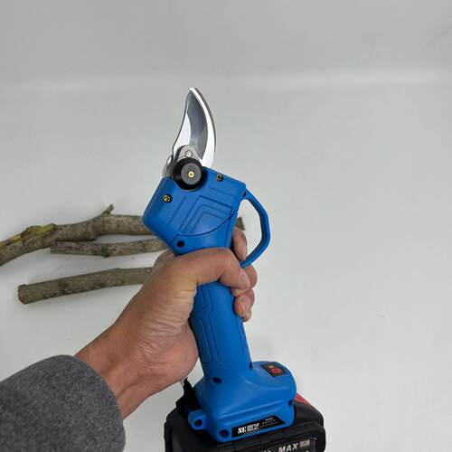 电动修枝剪果树剪刀锂电池电动剪刀机充电式剪修枝专用剪不锈钢