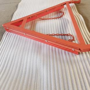 厂家供应V型清扫器人字形刮料器 输送带尾部聚氨酯空段清扫器