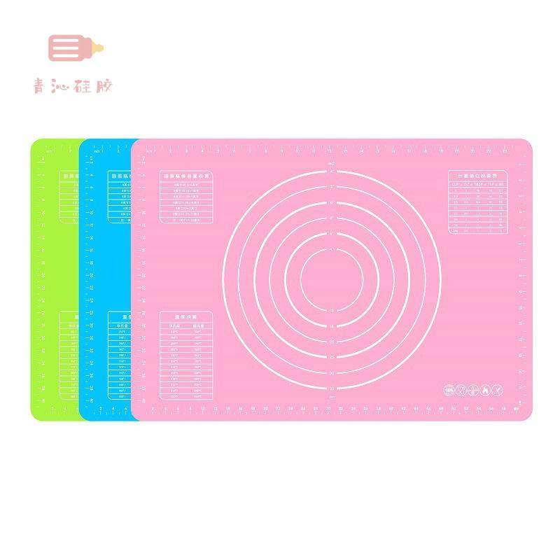 480G青沁厂家 64*45大号带刻度擀揉面垫2mm特加厚硅胶揉面垫厨房,厨房/烹饪用具,揉面垫,淘宝优惠券,粉丝福利购,淘宝优惠卷