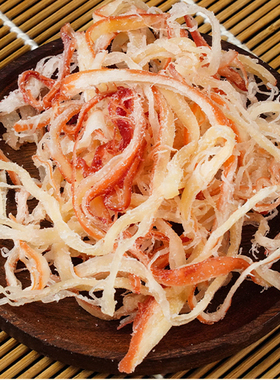 青岛海味特产干海鲜鱿鱼丝100g 碳烤即食海鲜零食追剧必备鱿鱼丝