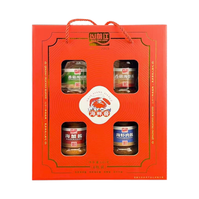 特产海鲜酱海鲜山前江礼盒装