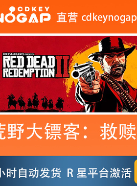 荒野大镖客2(不是steam激活码)R星激活码Red Dead Redemption 2
