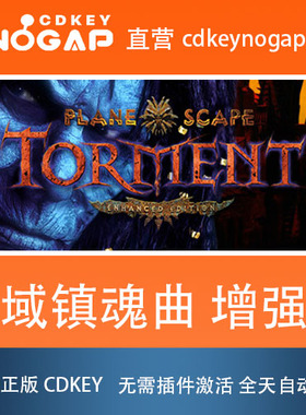 异域镇魂曲增强版 Steam激活码 CDkey Planescape: Torment