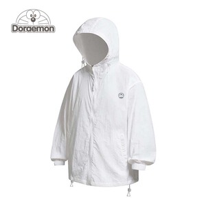 DORAEMON/哆啦A梦 美式轻薄透气冰丝速干连帽皮肤防晒衣 425989D