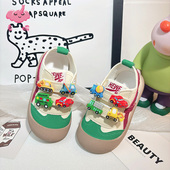 防滑布鞋 男童休闲帆布鞋 轻便幼儿园室内鞋 新款 儿童中大童2026春季