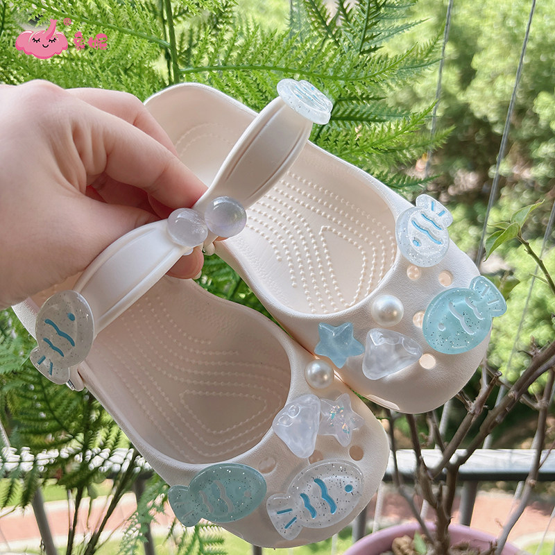 女童芭蕾洞洞鞋凉鞋经典女款拖鞋