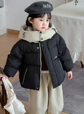 儿童白鸭绒羽绒服冬季外套男女童加厚保暖上衣小童韩版网红爆款