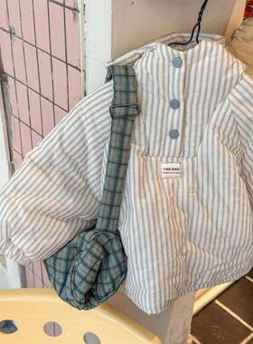 童装棉服冬季2026新款儿童韩版套头连帽棉衣男女童冬款外套面包服