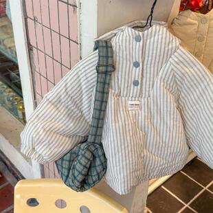 童装棉服冬季2026新款儿童韩版套头连帽棉衣男女童冬款外套面包服