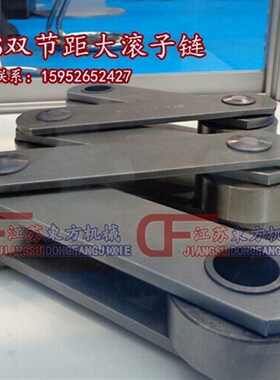 C2082工业输送链条C216AL双节距大滚子输送链条 节距50.8输送链条