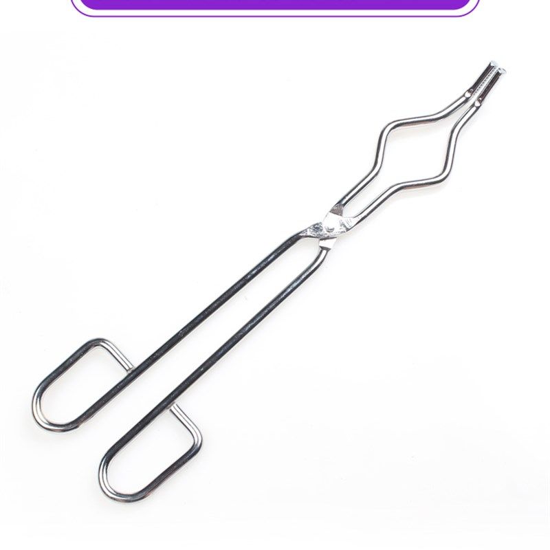 坩埚钳30cm实验室用干锅夹烧杯夹防烫夹具耐高温铁夹子初中高中生,搬运/仓储/物流设备,机械式停车设备（立体停车库）,淘宝优惠券,粉丝福利购,淘宝优惠卷