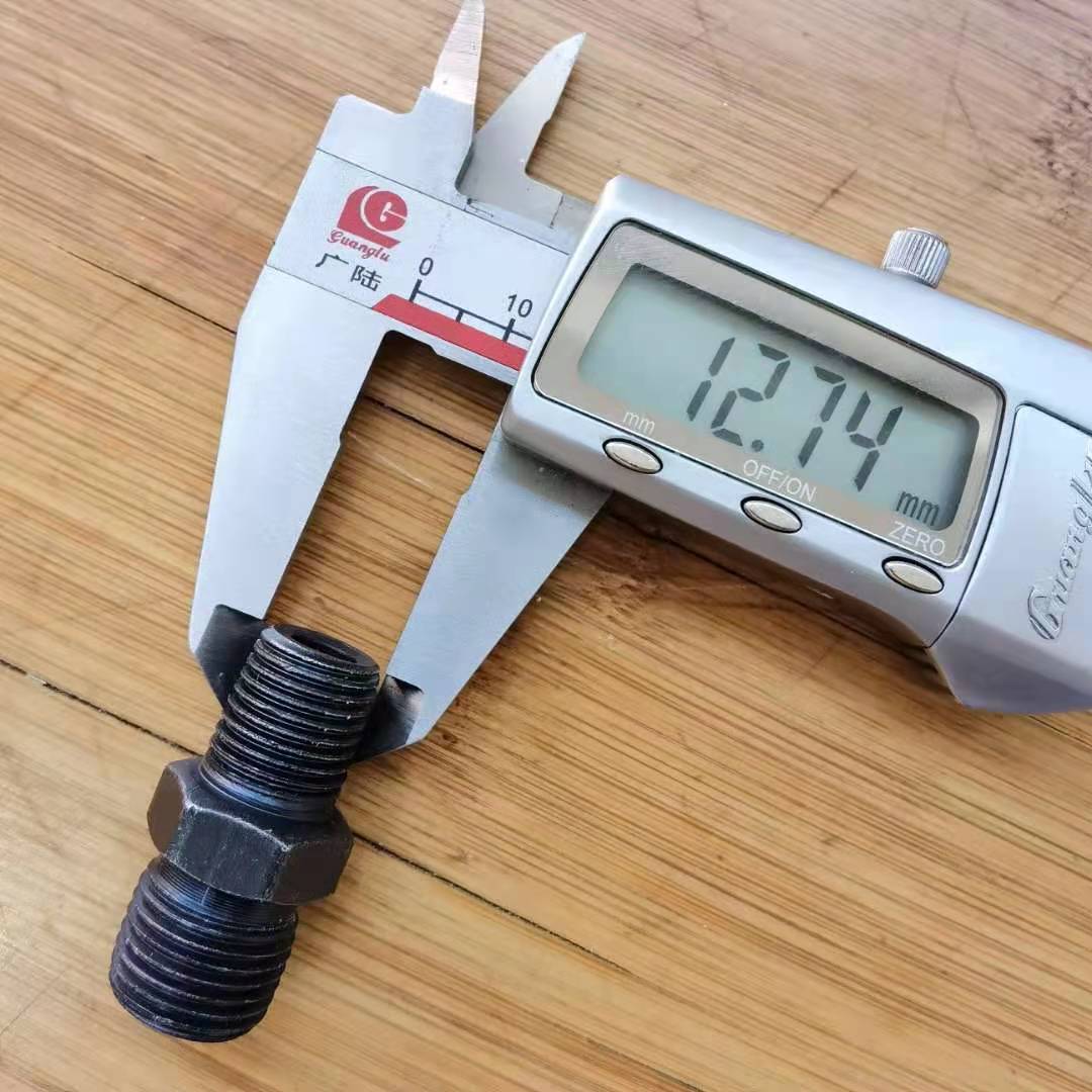 气管对丝连接头黄油枪钢丝管子连接头加延长双外丝小风炮充气软管