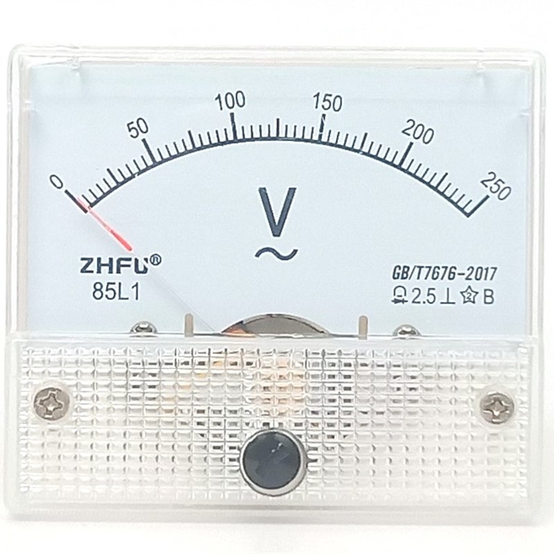 85L1指针式交流电压表85L1-450V150V250V3N00V500V发电机电压表头