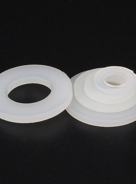 PA66白色尼龙平垫圈塑料垫片M2.5M3M4M5M6M8M1J0M12M1M4M16M18M20