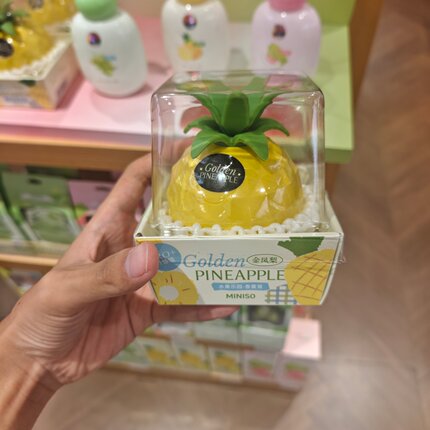 MINISO水果乐园系列香薰膏金凤梨名创优品