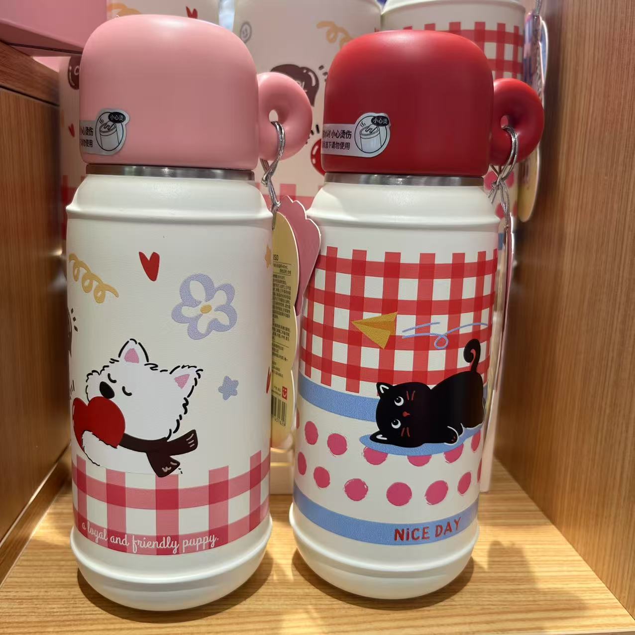 去玩系列304子弹头保温杯480ML