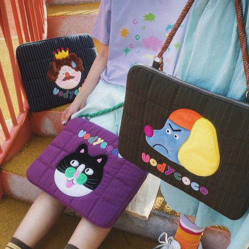 uodycoco可爱卡通笔记本电脑包