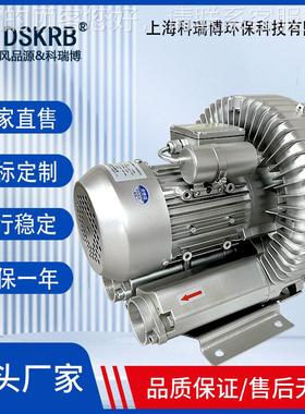功率漩气泵1300涡w污水曝976气增氧高压鼓风机HB多33风9工业吸附