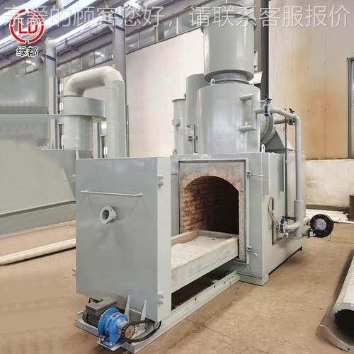 小型牧畜LDF-50型宠物火化炉设备 养殖场病死禽电动炉门畜动尸体
