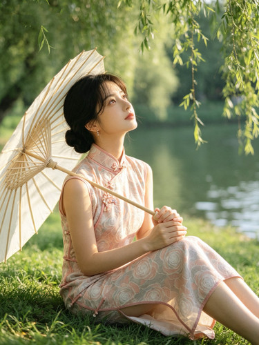 花无缺｜梦回故里复古民国港风高级感旗袍花样年华年轻款长款裙子