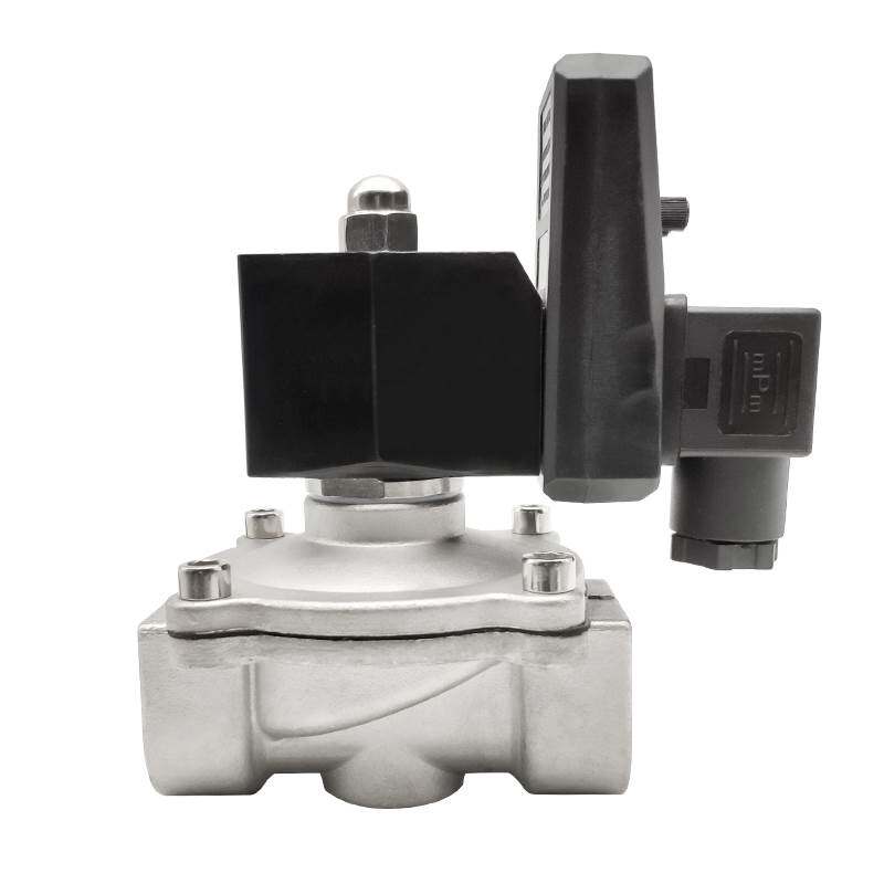 定时电磁阀时间控制时控延时电子排水阀放水排气开关常闭220V24i.