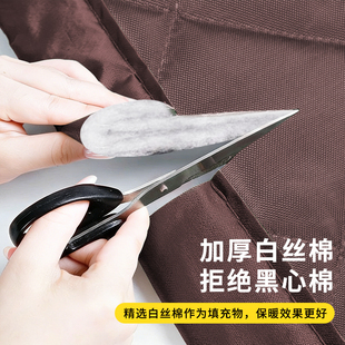 冬季加厚保暖棉门帘挡风防寒隔断帘磁吸自粘耐磨家用卧室防风定制