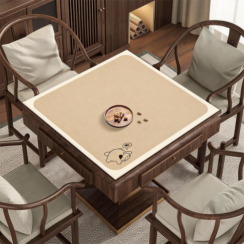手搓麻将桌布正方形掼蛋桌垫加厚