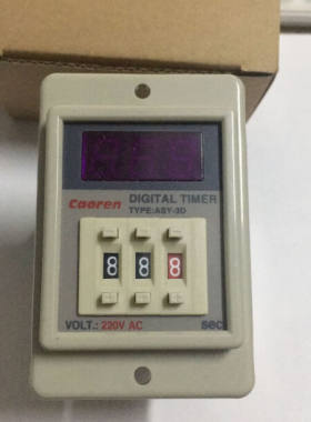 Caoren超能ASY-3DASY-2D数显时间继电器999S999MASY-3D__999M_220