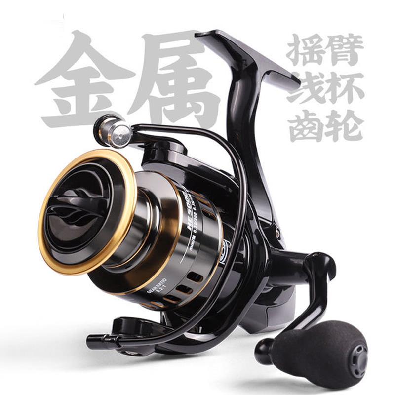 纺车轮渔轮全金属筏钓轮鱼线渔线轮海鱼轮远投轮路亚轮远投矶竿轮