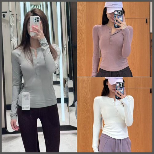 lululemon莫代尔修身亨利衫