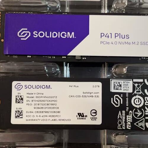 议价Solidigm P41 Plus 2T M2 228可维修
