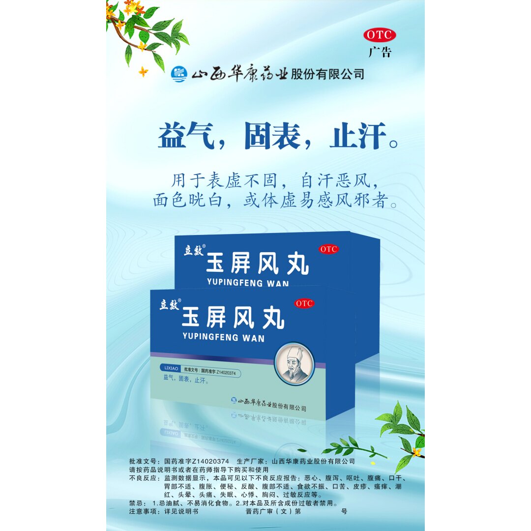 [立效]玉屏风丸6g*6袋/盒