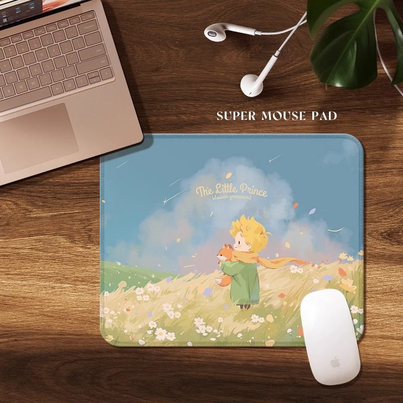 小王子鼠标垫女生高颜值办公工位桌垫滑鼠垫小号防滑鼠标垫子大号,电脑硬件/显示器/电脑周边,鼠标垫/贴/腕垫,淘宝优惠券,粉丝福利购,淘宝优惠卷